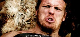 Àdhamh Ó Broi et Sam Heughan